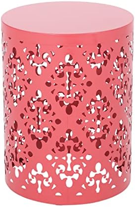 Christopher Knight Home 317038 Mathena End Table, coral escuro