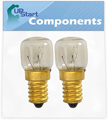 2 -Pack 4173175 Substituição da lâmpada para o forno de Whirlpool GBS307PRS01 - Compatível com lâmpada de