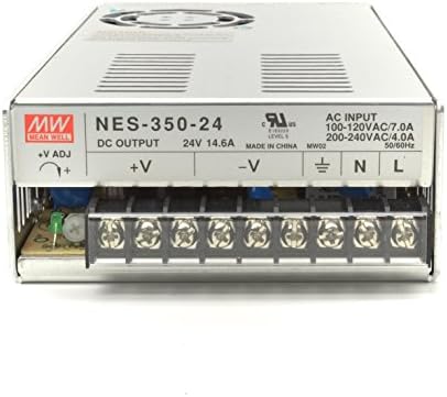 Média bem NES-350-24 24V 350 WATT UL Supplicação de alimentação de comutação 120 volts