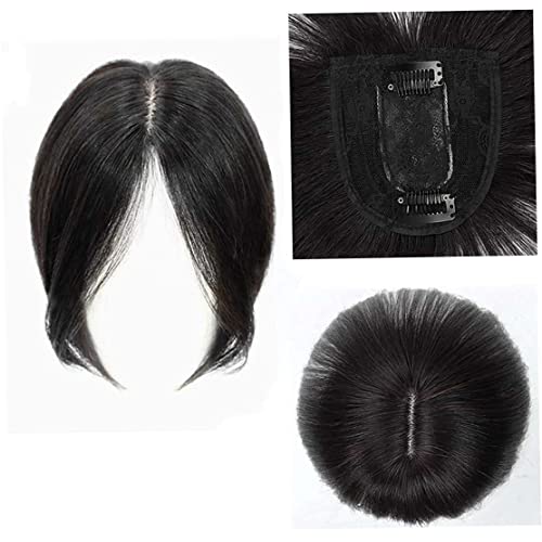 Topper Real Parte do lado médio Cabelo humano, capas de cabelo para mulheres cabelos humanos