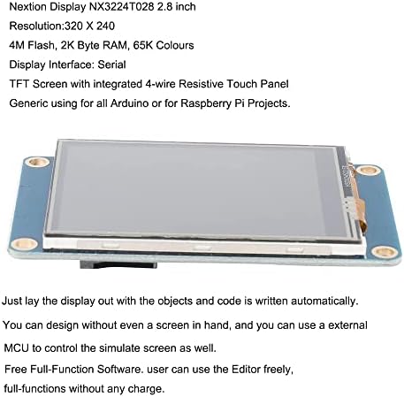 Ferwooh Nextion 3.5 '' Display NX4832T035 Tela de toque resistiva + 2,8 NX4832T028 HMI TFT Módulo LCD