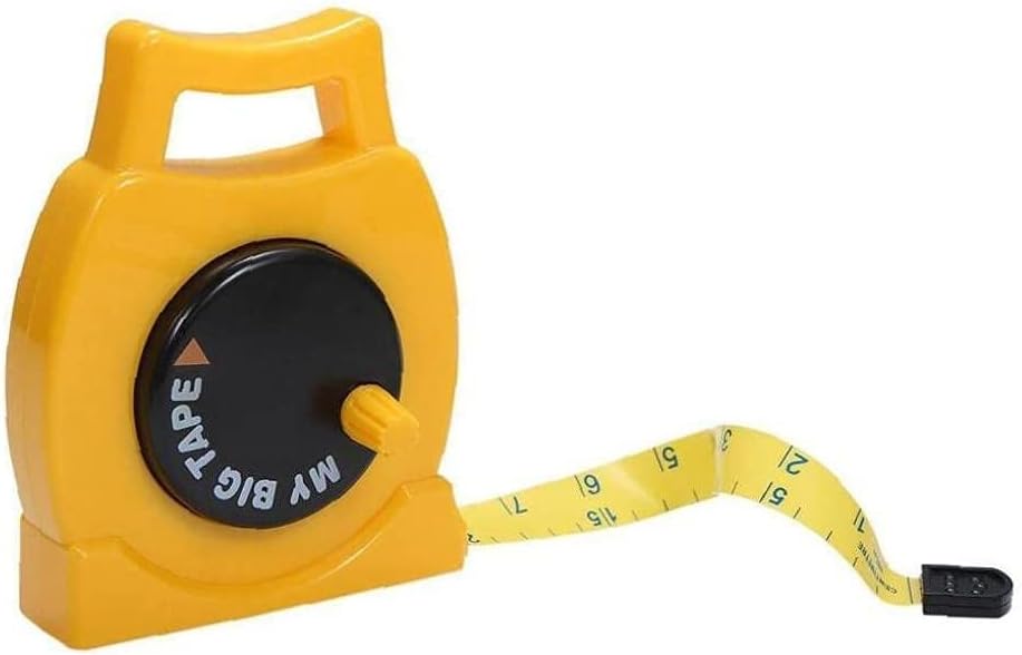 Medição da fita fita de medição retrátil suave para crianças 1m crianças construtivas fingirem brinquedos