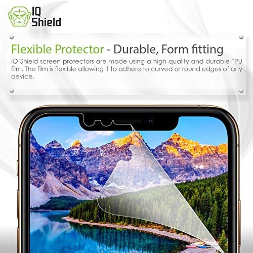 Protetor de tela Iqshield Compatível com Verizon Gizmo Watch 2 Anti-Bubble Clear Film