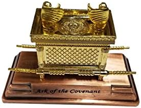Bethlehem Gifts TM a arca do médium de ouro de ouro - tamanho 3,75 x 2,35 x 2,50