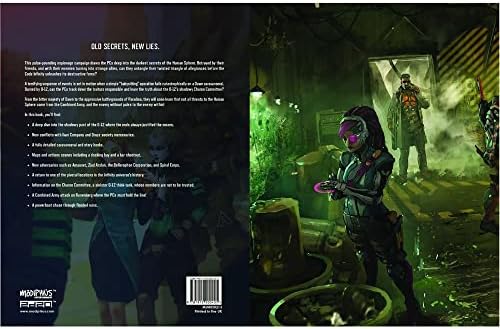 Modiphius Entertainment Infinity: Nebula of Mirrors Campaign - livro de brochura, RPG