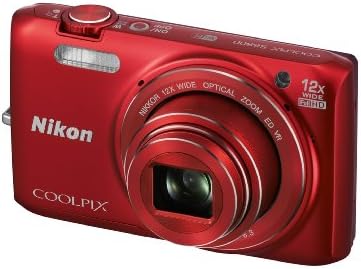 Nikon Coolpix S6800 16 MP Câmera digital Wi-Fi com lente Nikkor de 12x e 1080p HD