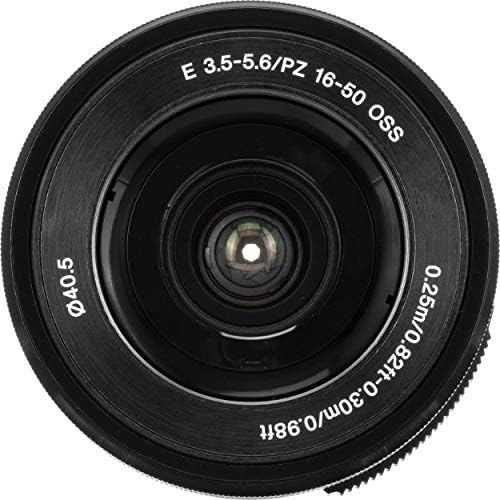 Sony SELP1650 Lente OSS de 16-50mm: Sony E PZ 16-50mm f/3.5-5.6 Lens OSS + Pro Pacurzor Starter