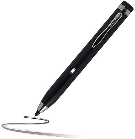 Navitech Black Mini Fine Point Ponto Digital Ativo Pen compatível com o Acer Iconia TAB 10 / Acer Switch V10 / Acer One 10