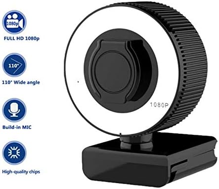 Câmera de computador Mini webcam USB com câmera de videoconferência leve webcam de grande angular