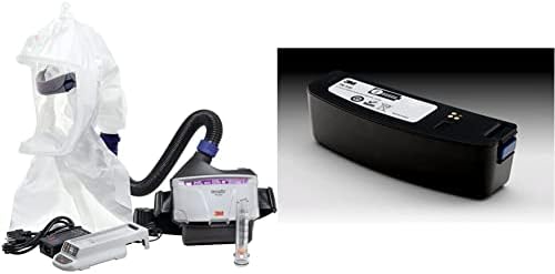3m Respirador Papr, bege e 3m Versaflo Respiratório FacShield Assembly M-207, 1 EA/Case Gray
