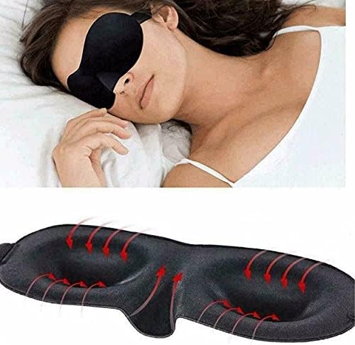 Seja seguro para sempre capa de dobra cega para dormir para homens e mulheres, cobertura para os olhos, pasta