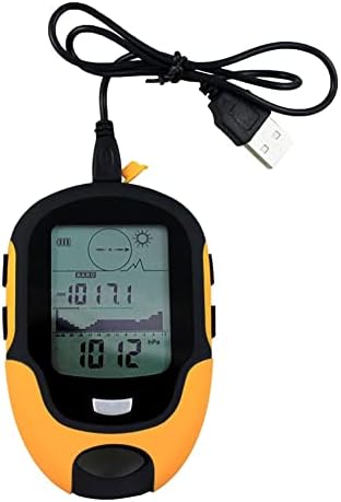 Zhyh Handheld GPS Rastreador Rastreador Receptor Portátil Digital Altimeter Barômetro Navegação Compassada