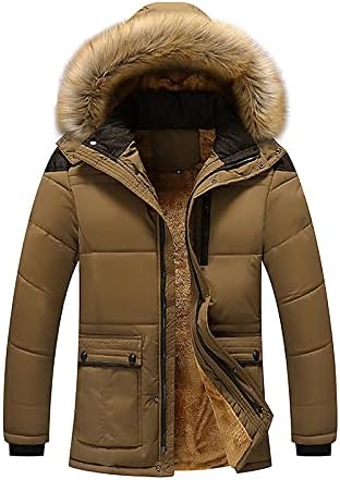 Jaqueta elegante para homens casacos de corrida com capuz de lã inverno grosso e tamanho acolchoado