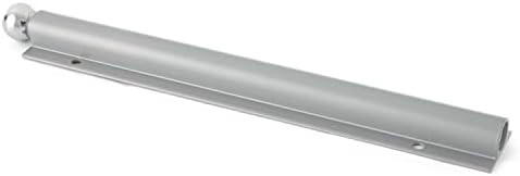 Easy Track RA1204 12 polegadas Facilmente acessível Metal Sliding Armário Organizador Rod com hardware de instalação incluído, branco