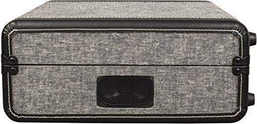 Crosley Cr6019D-SMK Executivo vintage Bluetooth 3 velocidades portátil Record player Vinil Player com