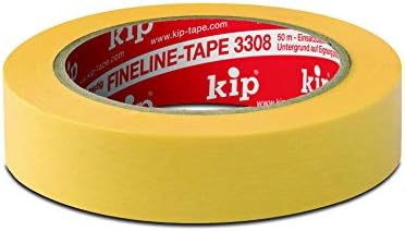 KIP 308/3308 Washi -Tec Premium Plus sem fita de sangria de tinta - 1 polegada x 150 pés de rolo