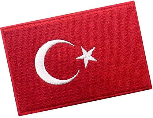 Aplique da bandeira da Turquia EmbtAo