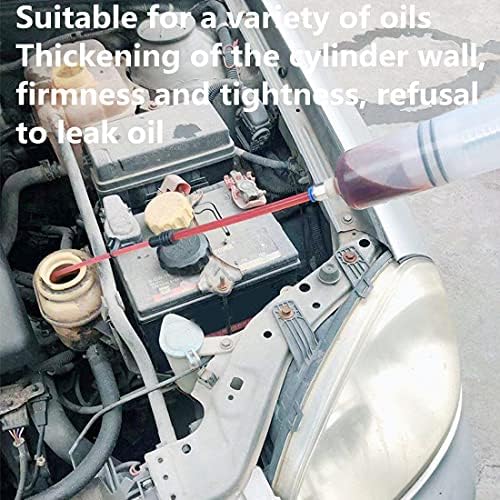 Extrator de fluido e enchimento manual de Yunnuo, seringa da ferramenta de troca de óleo, escorrinto manual e enchimento para automóveis, extrator de fluido e dispensador manual de 200cc de 200cc