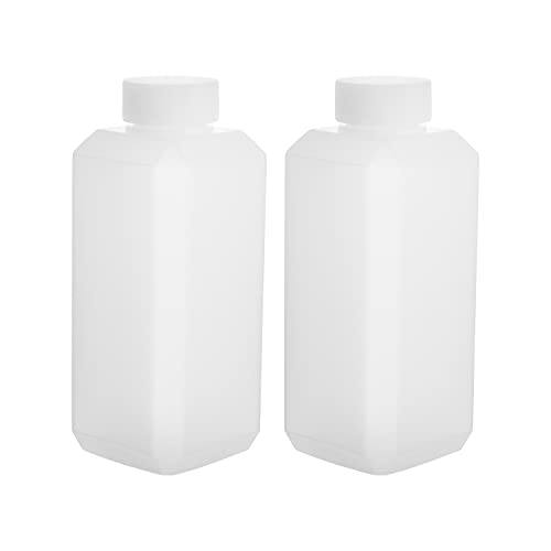 Bettomshin 1pcs garrafa de reagente de boca larga, 250 ml de plástico de plástico garrafa líquida de vedação líquida, líquido quadrado LAB LAB LAB LAB SOLIO