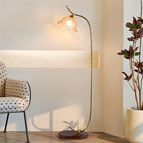 Lâmpada de mesa decorativa de jkuywx lâmpadas de lâmpadas de piso retrô e lanternas estudam o quarto tipo vertical