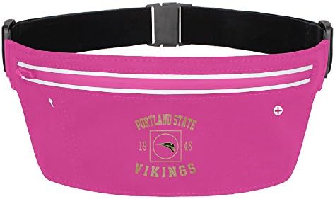 NCAA Portland State University PSU Portland State Vikings Logotipo Pacotes de cintura da cintura