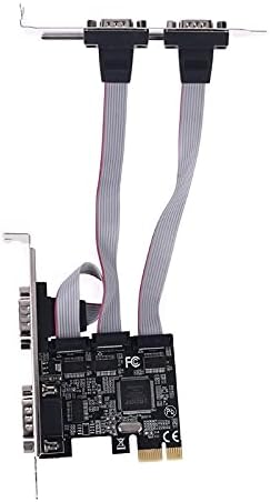 Conectores TXB071 PCI Express Adicionar na placa 4 portas Cartões de riser serial Multi RS232 DB9