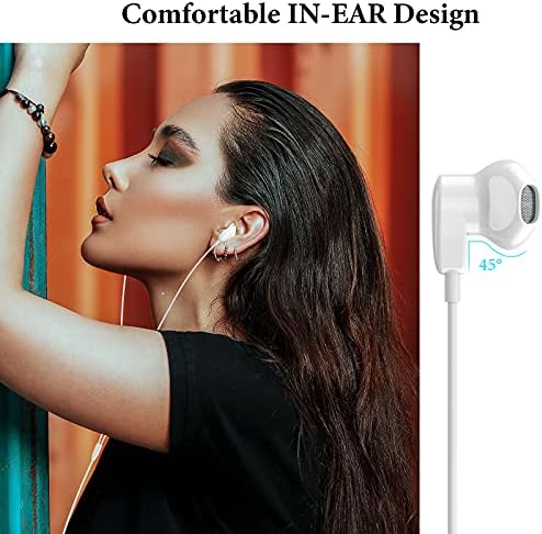 Fones de ouvido USB C para iPad Pro, fones de ouvido do tipo C Tipo C HIFI EARBUDOS DE EARBULOS DE PRECEÇÃO