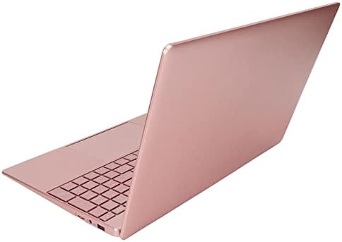 ACOGEDOR 15.6in Ultra Slim Laptop Pink, Windows11, IPS 1920x1080 HD Tela, 16 GB de RAM 256 GB SSD, para