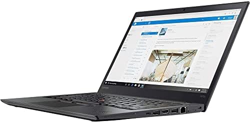 Lenovo ThinkPad T470S laptop de tela sensível ao toque de 14 FHD, Intel Core i7-7600U, 16GB DDR4 RAM, 256 GB