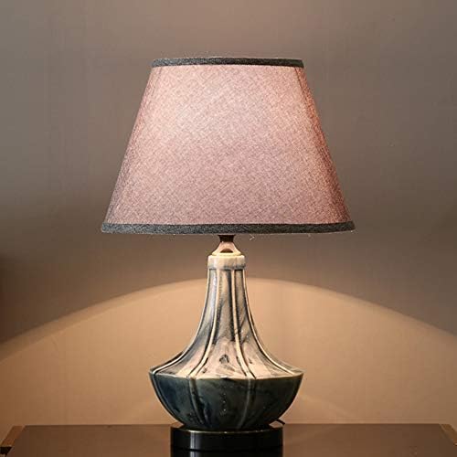 Llly cobre Cerâmica Lâmpada de mesa de cabeceira Lâmpada de cabeceira quente Lâmpada decorativa Sala de estar Lâmpada