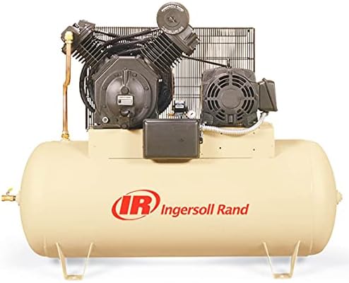 Ingersoll Rand Tipo-30 Compressor de ar recíproco-15 hp, 200 volts 3 fases, número do modelo 7100E15-V