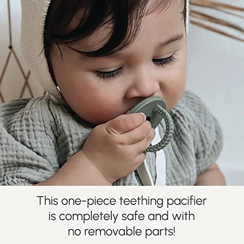Soothipop Silicone Pacifier brinquedos de dentição para bebês 0-6 meses 12, 18 meses - Pacifieira em