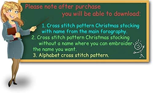 Padrões de ponto cruz de estocagem de Natal Padrões PDF / Nightmare Antes de Ornamentos de Natal