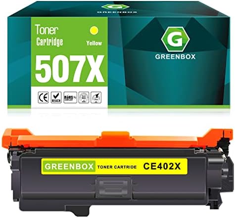 Substituição do cartucho de toner compatível com GreenBox para HP 507X 507A CE400X CE400A PARA HP Enterprise