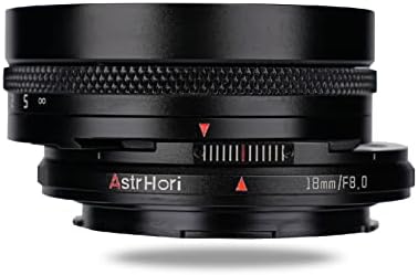 Astrhori 18mm F8 FLAMO FILENTE ANTI-DISTORÇÃO MF Prime Shift Lens para Sony E Canon RF Nikon Z L Mount