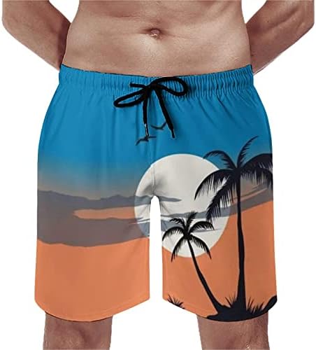 Sem malha shorts masculinos de verão lazer lazer à beira -mar de férias de praia Hot Spring 3D