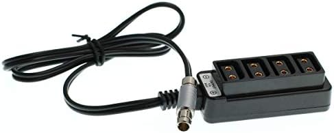 Drri Rs Rs 3 pinos a D-Tap Female 4-Way Splitter Cable para a câmera Arri
