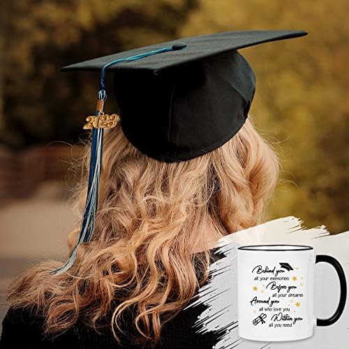 YHRJWN - Presentes de graduação para ela, atrás de você todas as suas memórias caneca, mestrado na faculdade