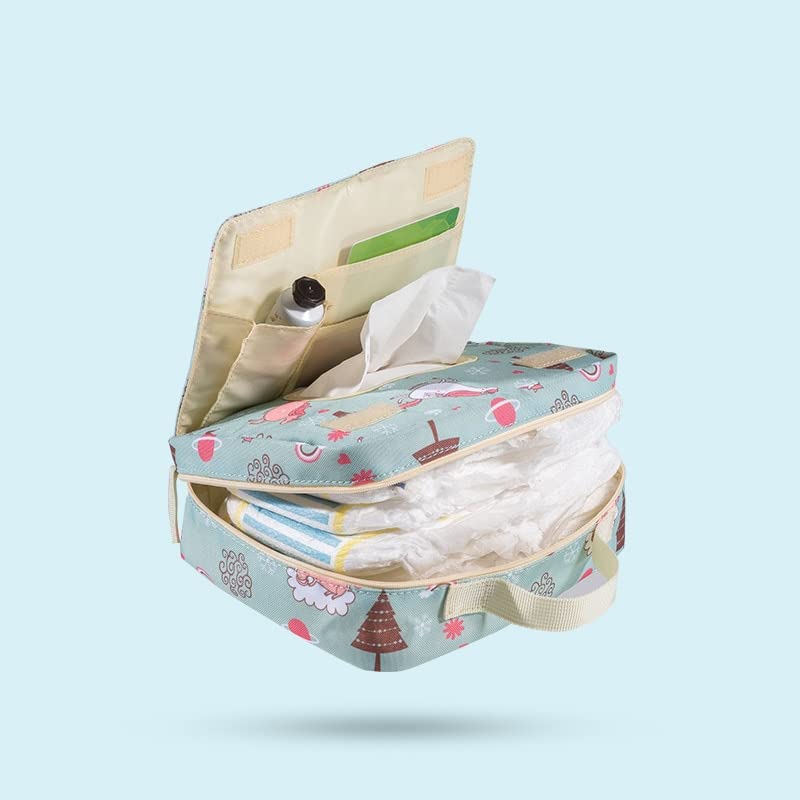 Bolsas de fraldas para bebês Bolsa de maternidade para impressão de moda reutilizável descartável Saco