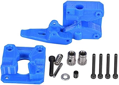 Sutk Kit de extrusão de engrenagem dupla azul de longa distância para i3 3D Impressora