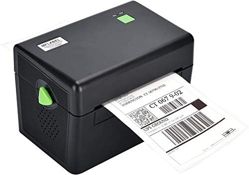 Impressora de etiqueta Mflabel 4x6, impressora térmica direta de rótulo de alta velocidade Código térmico USB