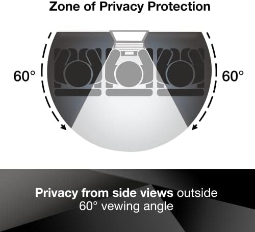 Filtro de privacidade de 3m para monitor widescreen de 24 polegadas, brilho/fosco reversível, reduz a luz azul,