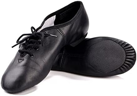 WSSBK Lace Up Up Oxford Jazz Dance Sapates Split Girl Girl Women Footwear Ballet