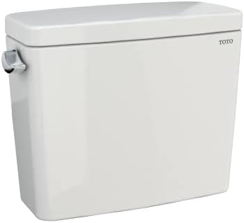 Toto Drake 1.28 GPF Tanque de banheiro com lavagem+ compatibilidade automática, algodão branco - ST776EA01