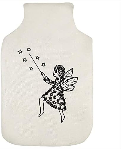 Azeeda 'Magical Fairy' Hot Water Bottle Bottle