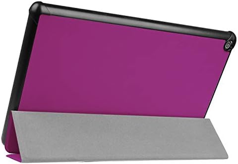 Tampa da caixa do tablet Compatível com Fire HD 10 2019/2017 Stand Slim Tri-Fold State Smart Case, Angles Multiftifuel