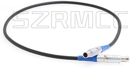 SZRMCC Invizitrak Sync to Arri-Rs Sync Sync Run/Stop Cable 0b 3 pinos macho para fischer 3 pinos macho para câmeras ARRI