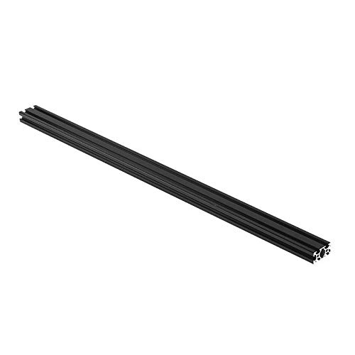 LLBB 100-1200mm Comprimento preto anodizado 2040 Prodis de alumínio T-slot T Frame de extrusão para CNC