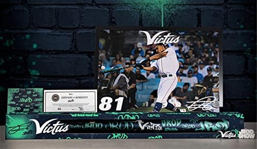 Julio Rodriguez assinou Limited 2022 Home Run Derby Victus Pro Model Bat JSA /44 - Bats MLB autografados