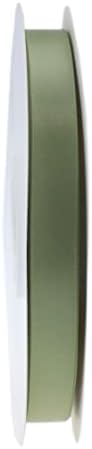 Fita de sálvia dindosal 1/2 polegada de fita de cetim verde de cetim verde fita verde de seda para decoração